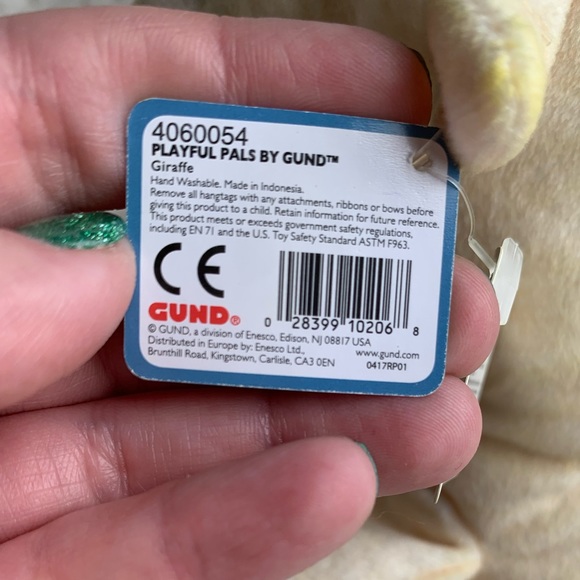 NWT Baby GUND Playful Pals Giraffe - Picture 6 of 6